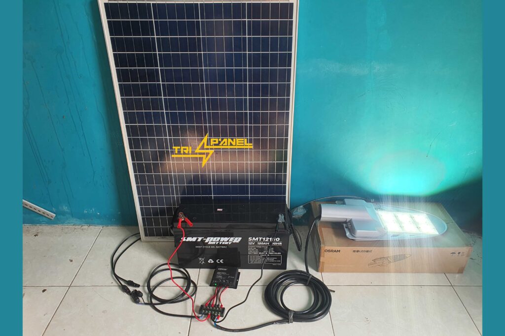 PJU Solar Cell Osram 60 Watt - Tri Surya Panel