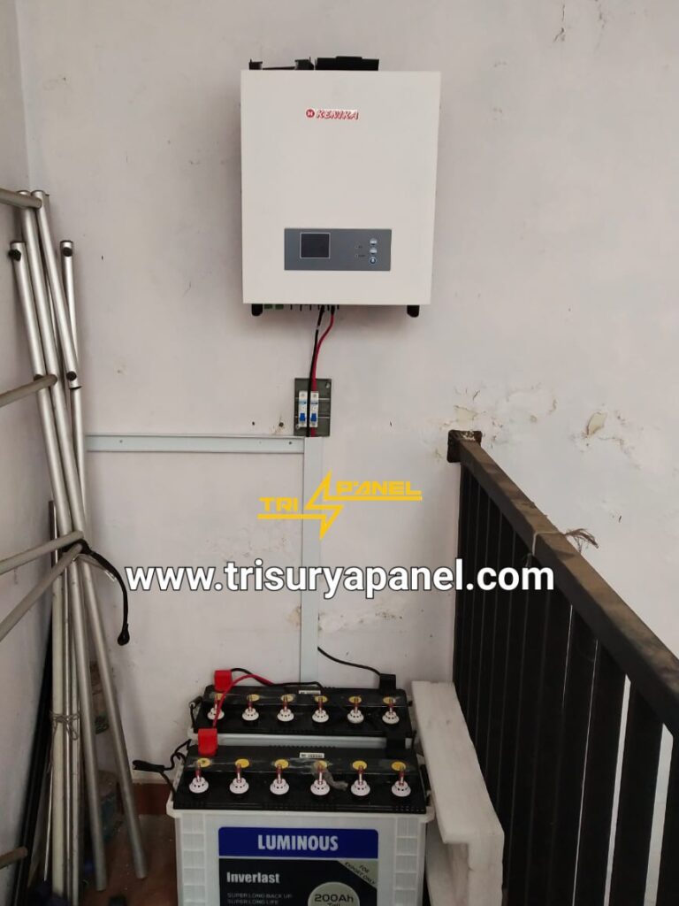 PLTS Off Grid 1000 Watt - Jakarta - Tri Surya Panel