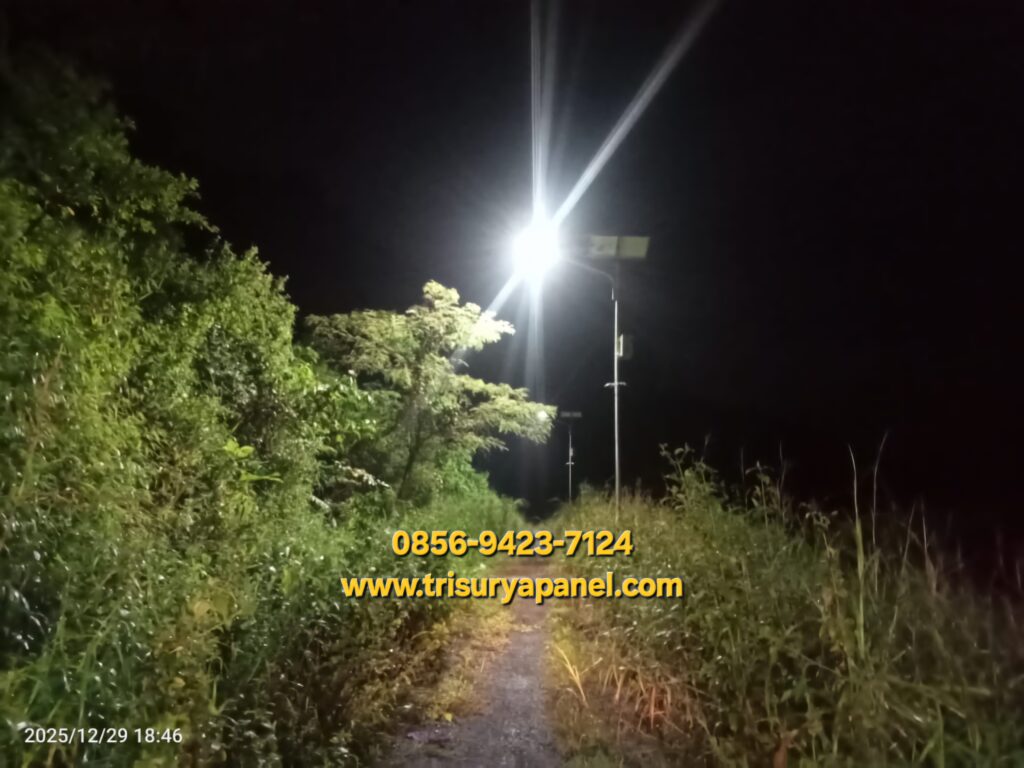 Cahaya Lampu PJU Osram 60W